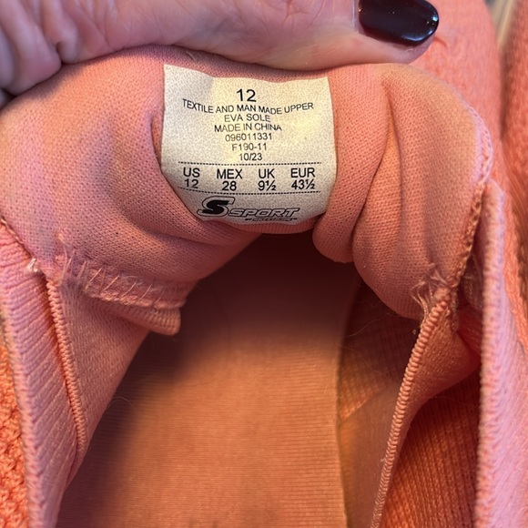 S Sport by Skechers Pink Sneakers Size 12 Vibrant Style Lightweight Comfort - Picture 8 of 15